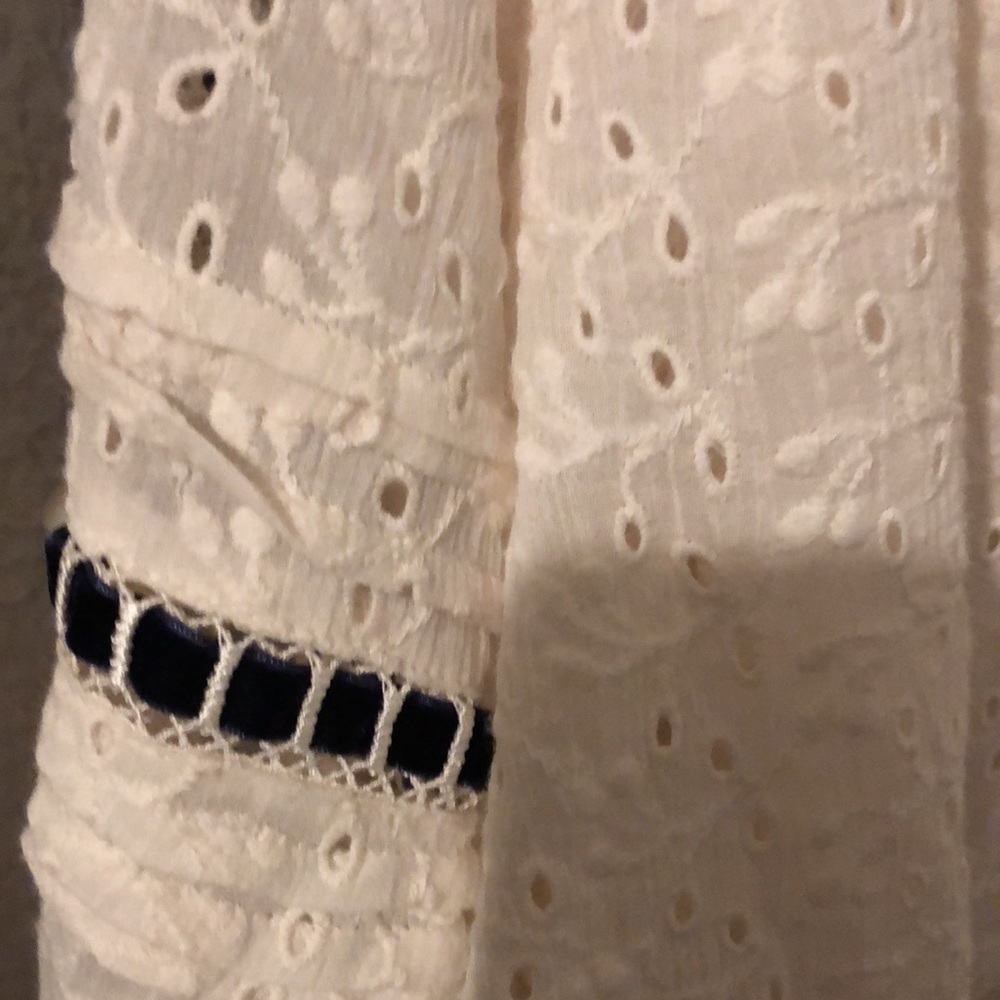 NWT Free People Darcy Eyelet Blouse - Picture 11 of 13